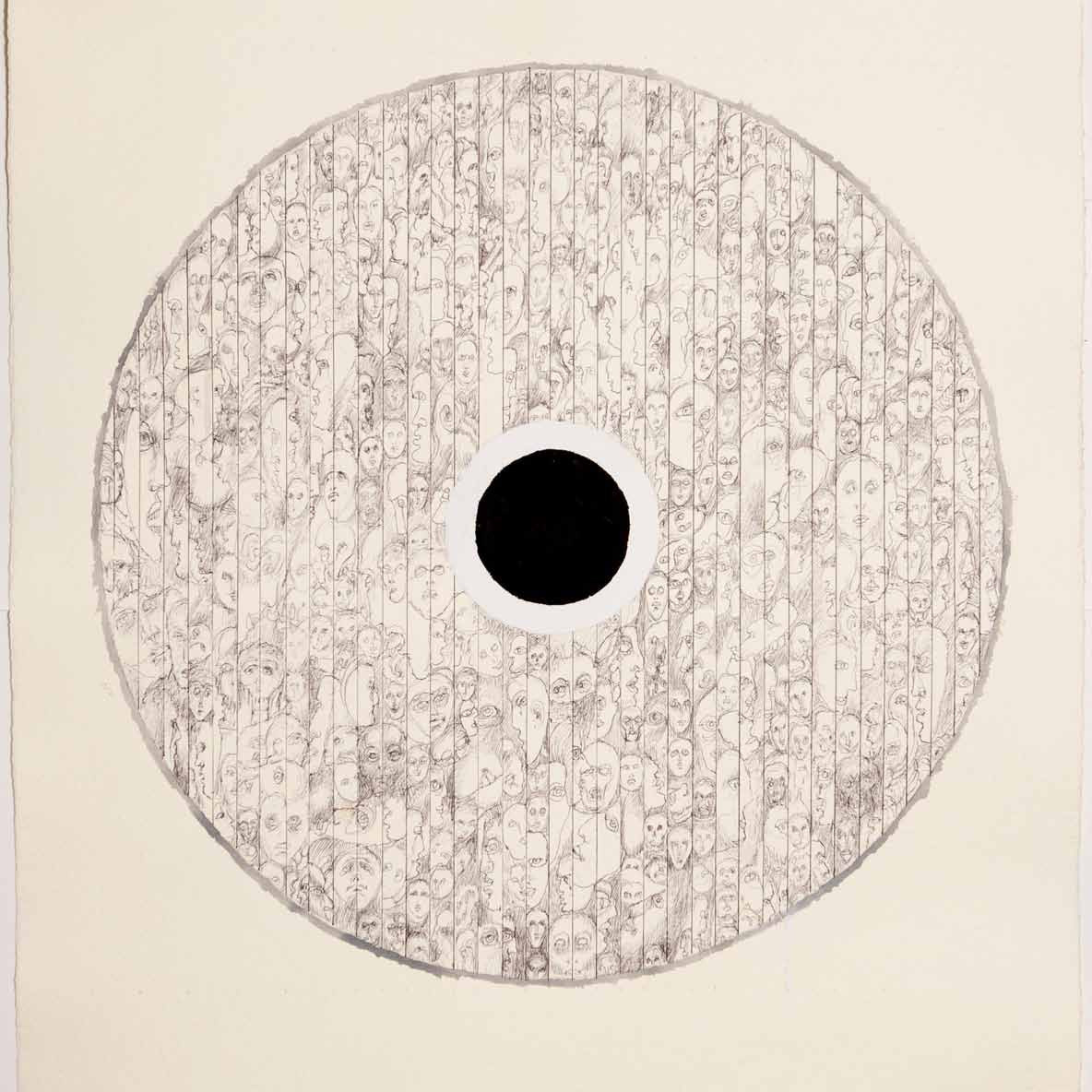 Mandala, rysunek, malarstwo, Andrzej Strumiłło, Andrzej Strumillo, cykl Mandala, polska sztuka współczesna, polski artysta, sztuka współczesna we współczesnej Polsce, współcześni polscy artyści, najlepsi polscy malarze, najlepsi polscy artyści, znani polscy artyści, Galeria Kordegarda, Kordegarda