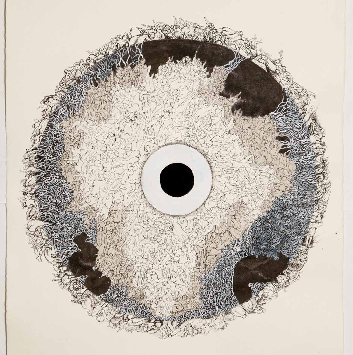 Mandala, rysunek, malarstwo, Andrzej Strumiłło, Andrzej Strumillo, cykl Mandala, polska sztuka współczesna, polski artysta, sztuka współczesna we współczesnej Polsce, współcześni polscy artyści, najlepsi polscy malarze, najlepsi polscy artyści, znani polscy artyści, Galeria Kordegarda, Kordegarda