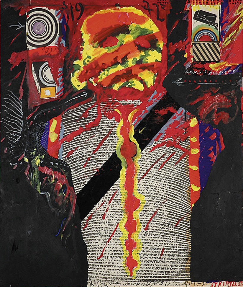 "Colorful torso", 1970 - 1980