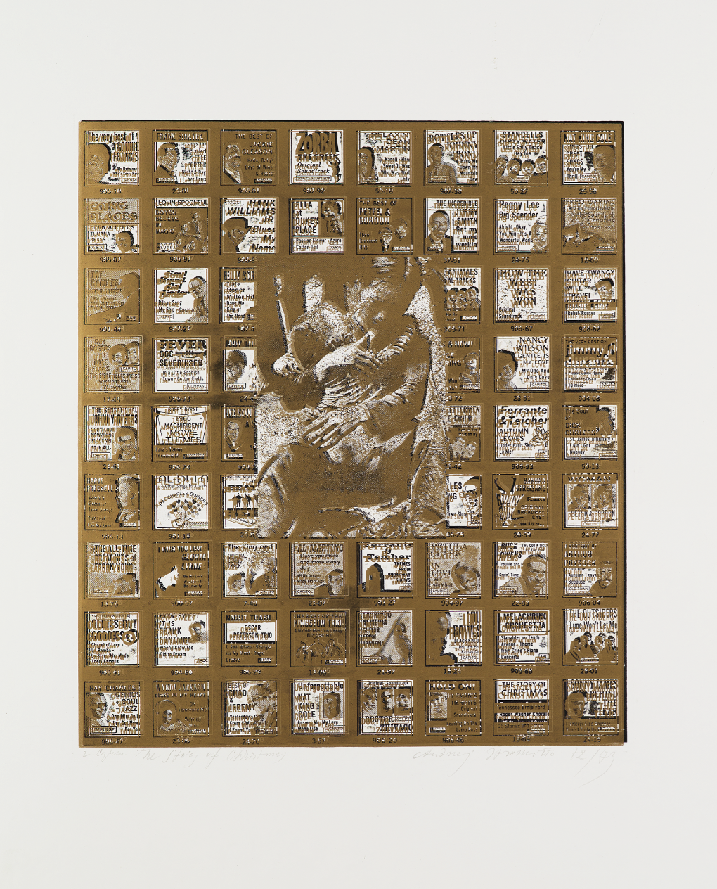 "The Story of Christmas", zincograph, 1972 - 1973 - Museum of Art in Łódź