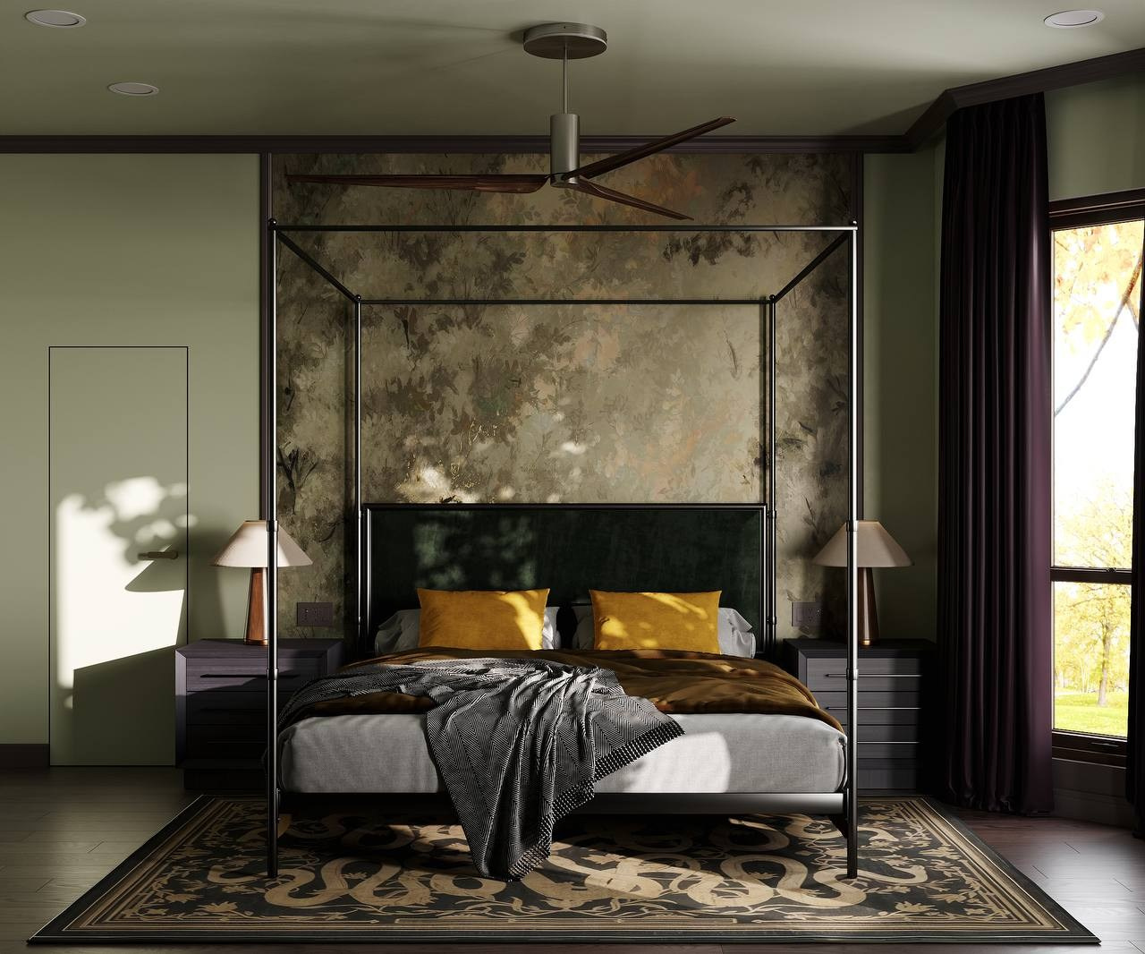 Green Bedroom. Andrei Subochev