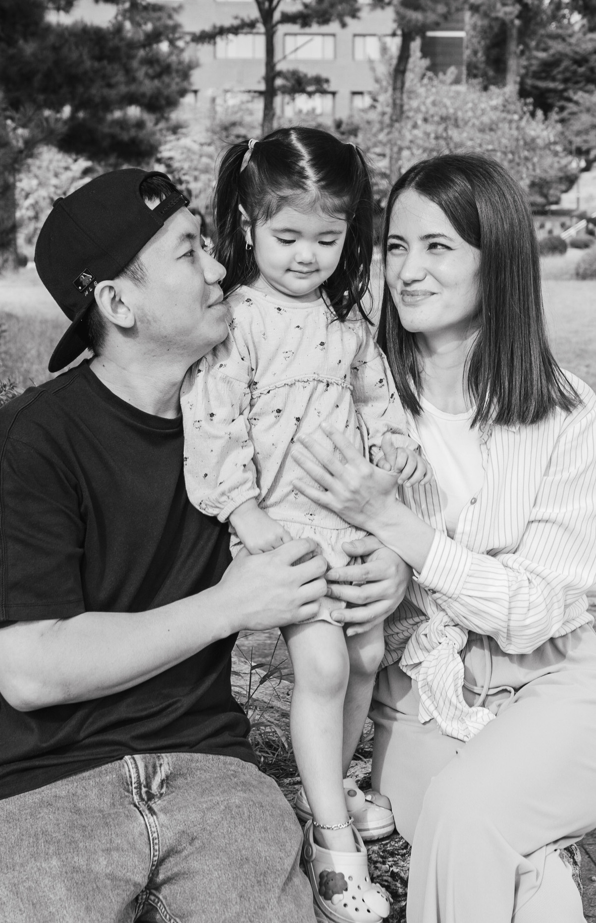 Семейная Полина. Фотограф беременности, ньюборн и годовасиков в Корее Жанна Хан