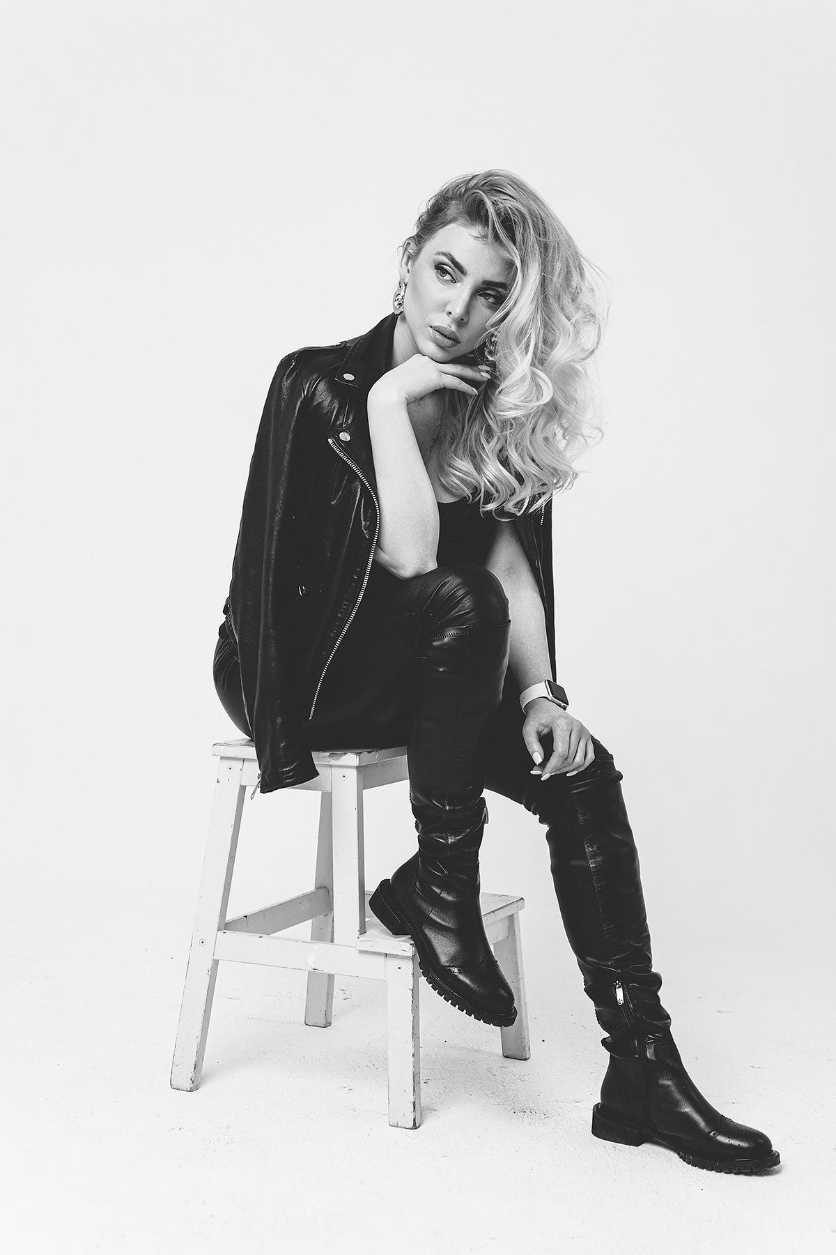 Черно-белые фотографии. Fashion photographer Natalia Litvinova