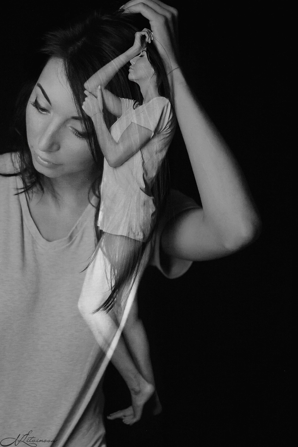 Черно-белые фотографии. Fashion photographer Natalia Litvinova