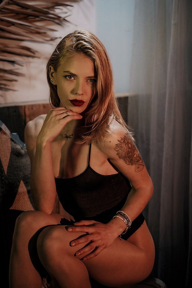 Sesión de fotografia con Denisa en el club de fotógraf@s IMAGO