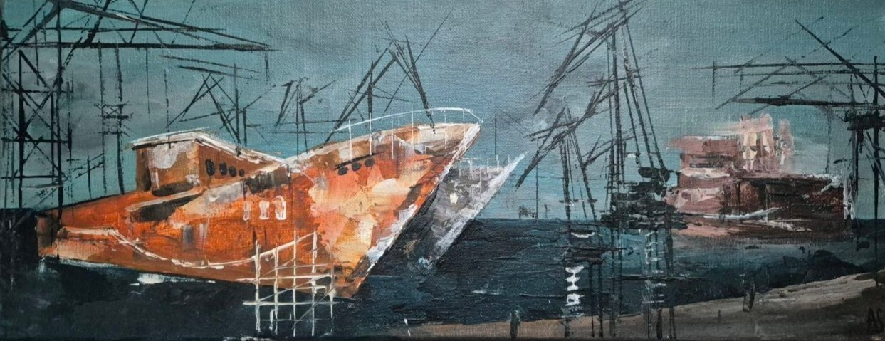 Angelina Sorokopud. Artist in Strasbourg