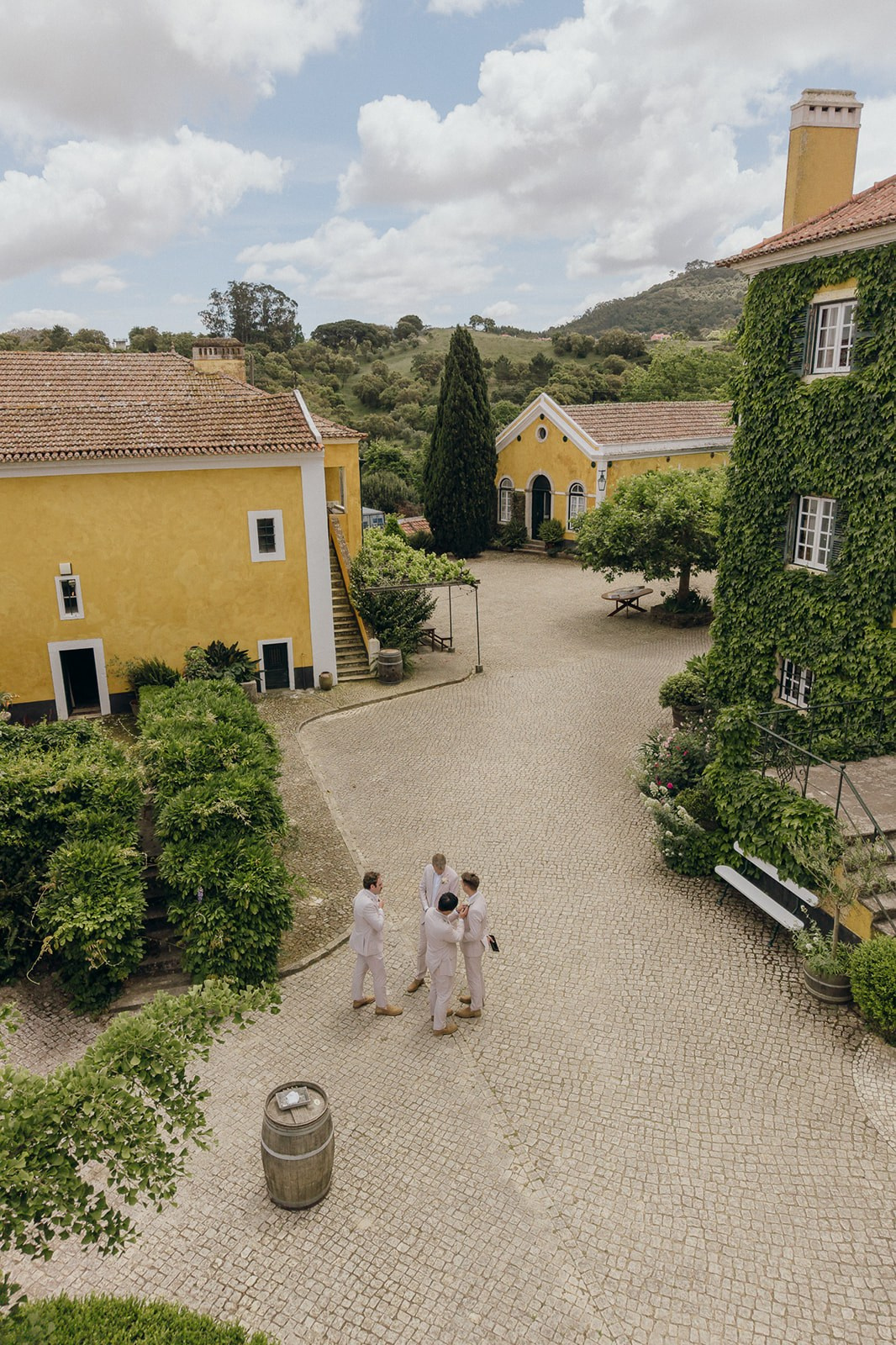 Fotografia drone casamento - Quinta de Sant'Ana