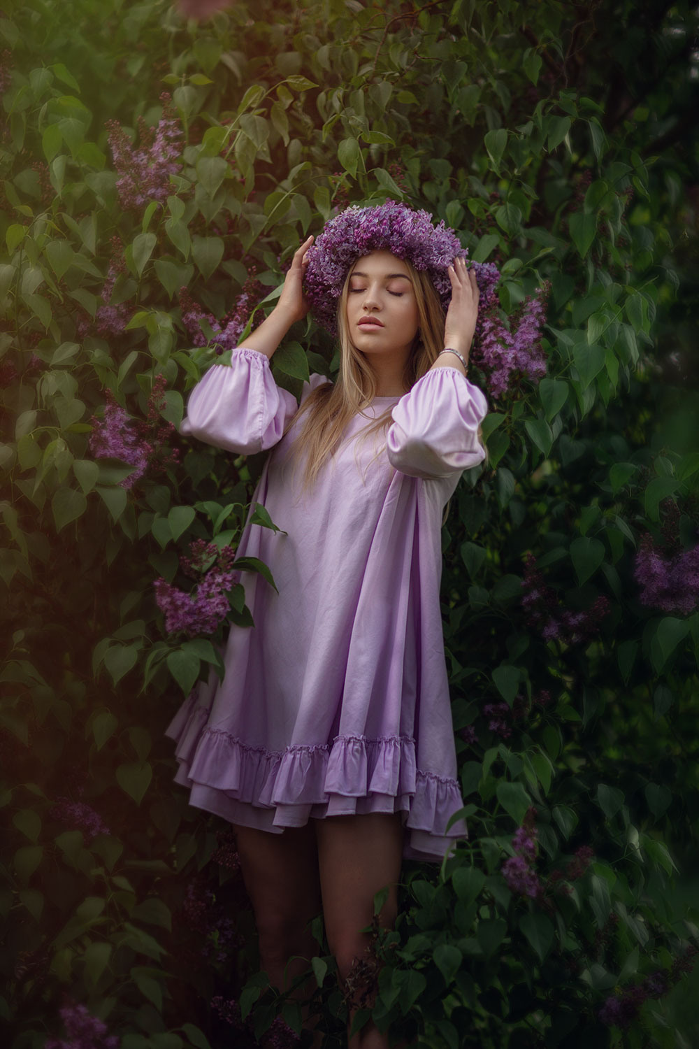 Сиреневое настроение. Фотограф в Юрмале и Риге Анна Джибути Anna Dzibuti