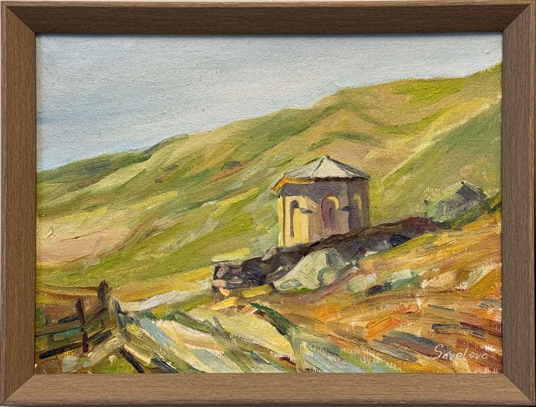 «Light Above the Chapel». Художник живописец Савелова Ольга