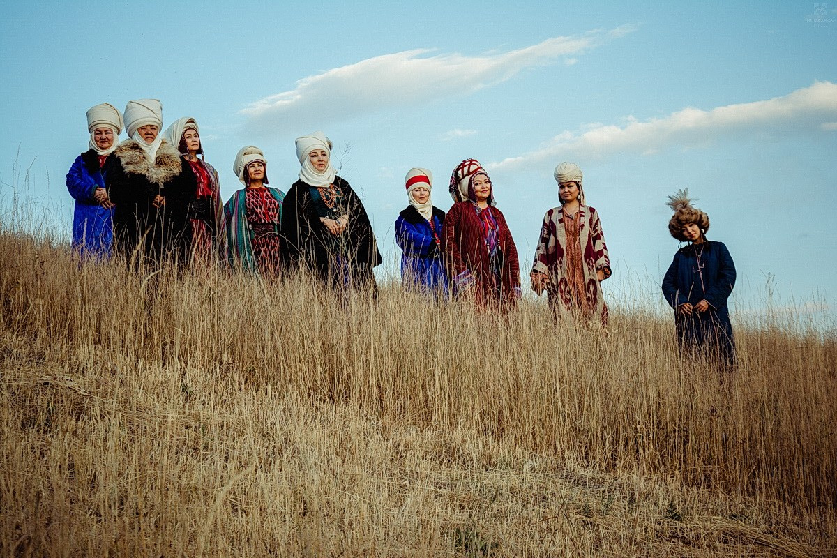 Необычная фотосессия в стиле этно. Фотограф в Бишкеке