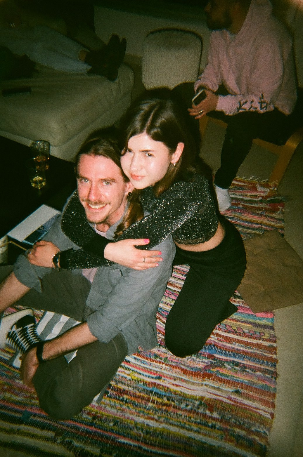 B-day party. Film portrait photographer