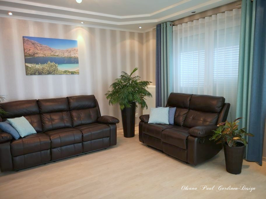 Шторы на кольцах / Ösenvorhänge. Oksana Paul-Gardinen-Design Oksana Paul ✧ Art of Gardinen & Textile Design ✧ Polymer Clay Art & Handmade Creatures