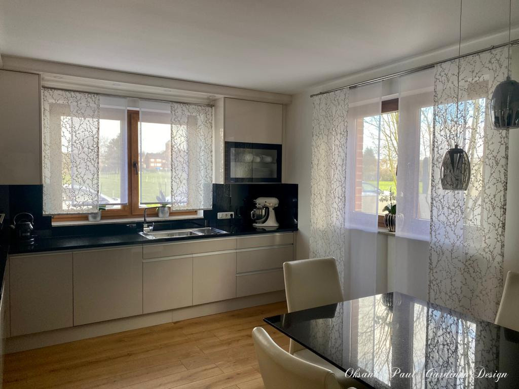 Японские панели / Schiebevorhänge. Oksana Paul-Gardinen-Design Oksana Paul ✧ Art of Gardinen & Textile Design ✧ Polymer Clay Art & Handmade Creatures