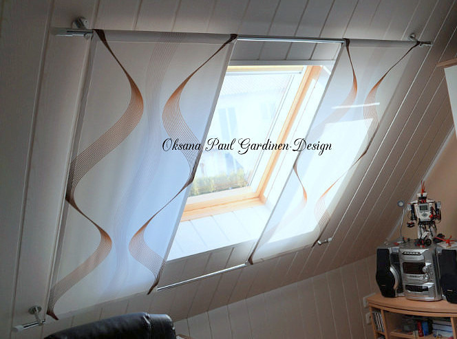 Японские панели / Schiebevorhänge. Oksana Paul-Gardinen-Design Oksana Paul ✧ Art of Gardinen & Textile Design ✧ Polymer Clay Art & Handmade Creatures