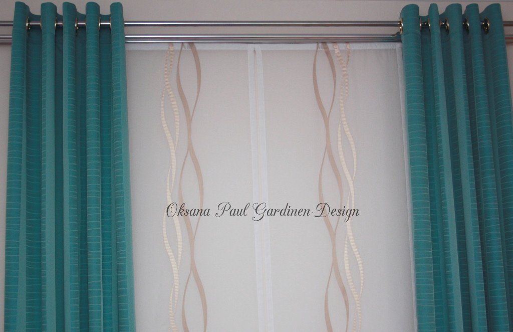Шторы на кольцах / Ösenvorhänge. Oksana Paul-Gardinen-Design Oksana Paul ✧ Art of Gardinen & Textile Design ✧ Polymer Clay Art & Handmade Creatures