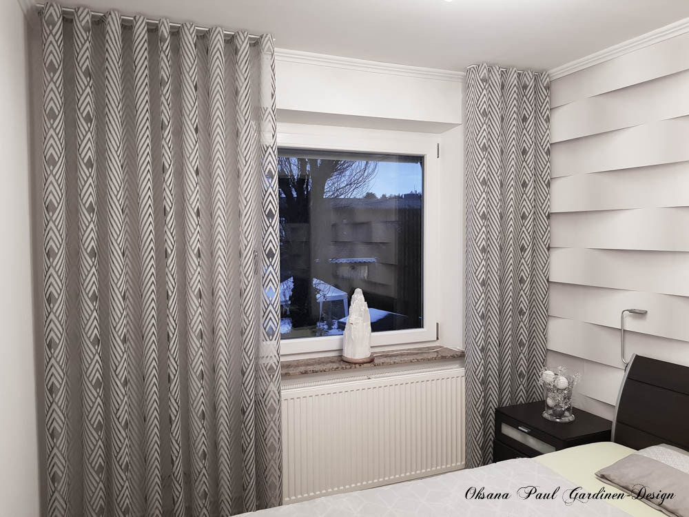 Спальня / Schlafzimmer ➜. Oksana Paul-Gardinen-Design Oksana Paul ✧ Art of Gardinen & Textile Design ✧ Polymer Clay Art & Handmade Creatures