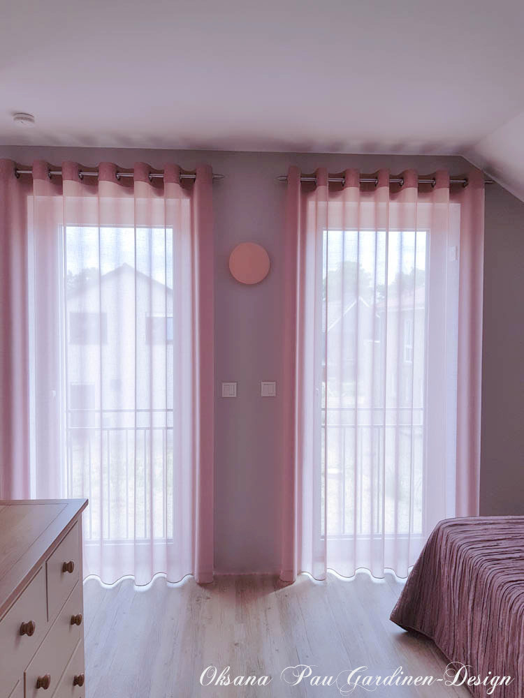 Шторы на кольцах / Ösenvorhänge. Oksana Paul-Gardinen-Design Oksana Paul ✧ Art of Gardinen & Textile Design ✧ Polymer Clay Art & Handmade Creatures