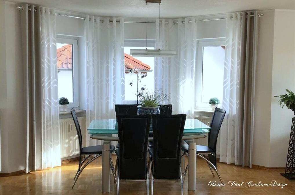 Шторы на кольцах / Ösenvorhänge. Oksana Paul-Gardinen-Design Oksana Paul ✧ Art of Gardinen & Textile Design ✧ Polymer Clay Art & Handmade Creatures