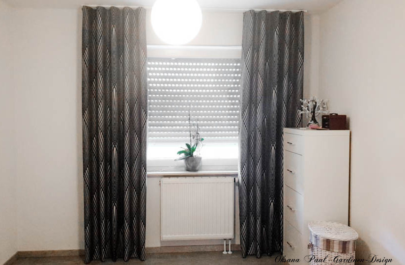 Шторы на волне / Wellenband-Gardinen. Oksana Paul-Gardinen-Design Oksana Paul ✧ Art of Gardinen & Textile Design ✧ Polymer Clay Art & Handmade Creatures