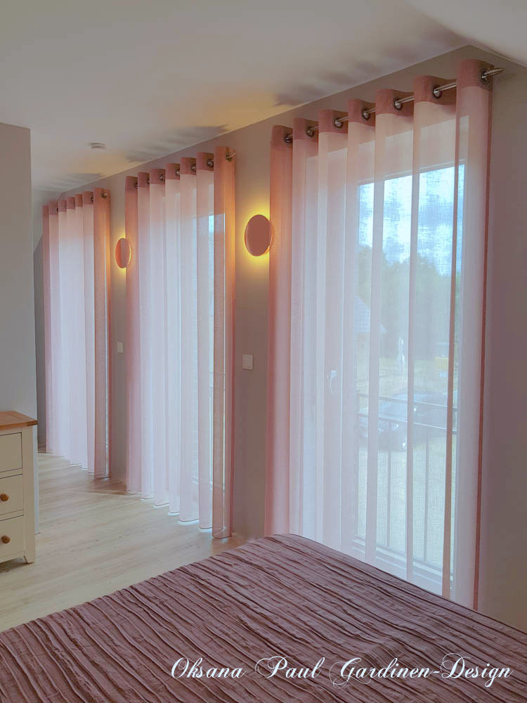 Шторы на кольцах / Ösenvorhänge. Oksana Paul-Gardinen-Design Oksana Paul ✧ Art of Gardinen & Textile Design ✧ Polymer Clay Art & Handmade Creatures