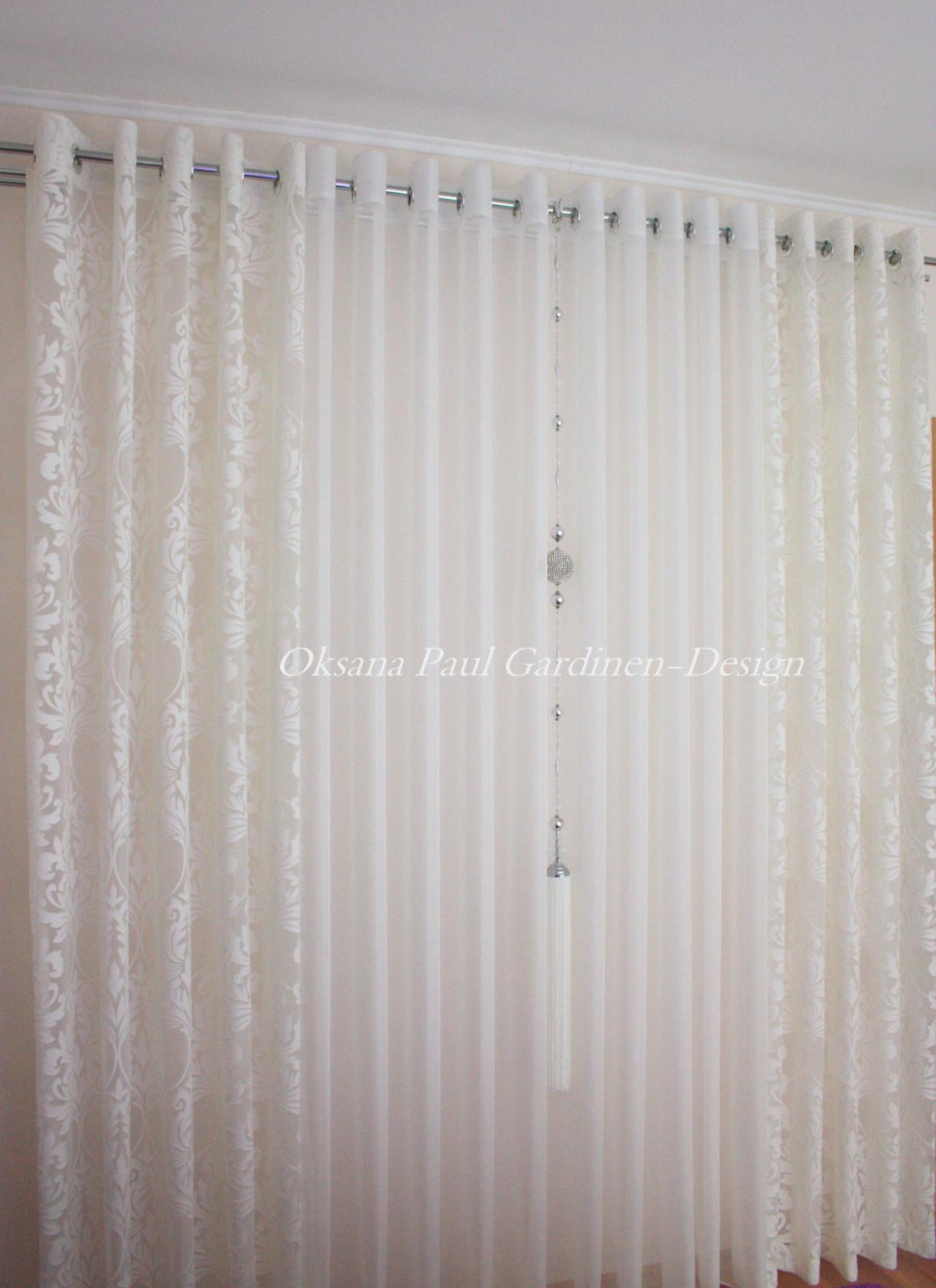 Гостиная / Wohnzimmer ➜. Oksana Paul-Gardinen-Design Oksana Paul ✧ Art of Gardinen & Textile Design ✧ Polymer Clay Art & Handmade Creatures