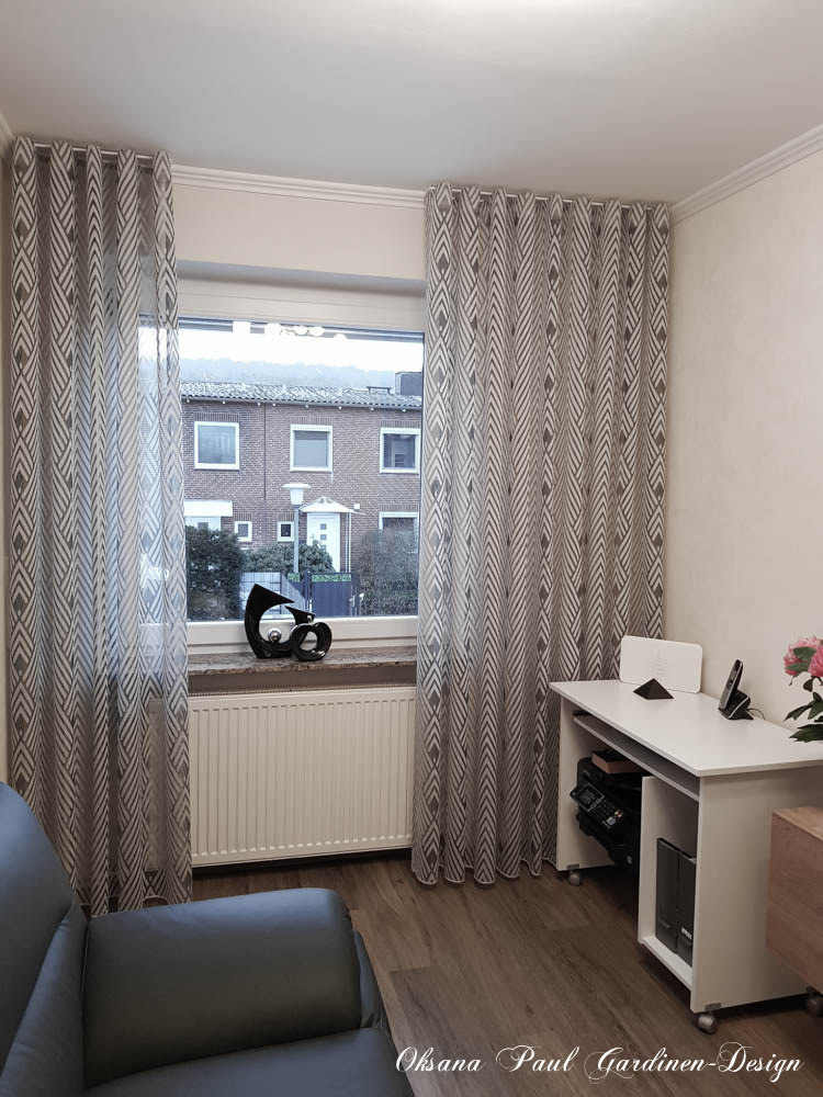 Спальня / Schlafzimmer ➜. Oksana Paul-Gardinen-Design Oksana Paul ✧ Art of Gardinen & Textile Design ✧ Polymer Clay Art & Handmade Creatures