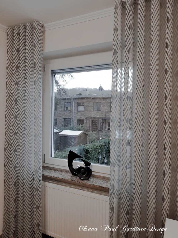 Шторы на волне / Wellenband-Gardinen. Oksana Paul-Gardinen-Design Oksana Paul ✧ Art of Gardinen & Textile Design ✧ Polymer Clay Art & Handmade Creatures