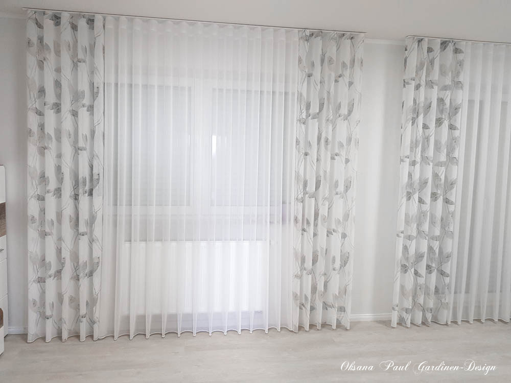 Шторы на волне / Wellenband-Gardinen. Oksana Paul-Gardinen-Design Oksana Paul ✧ Art of Gardinen & Textile Design ✧ Polymer Clay Art & Handmade Creatures