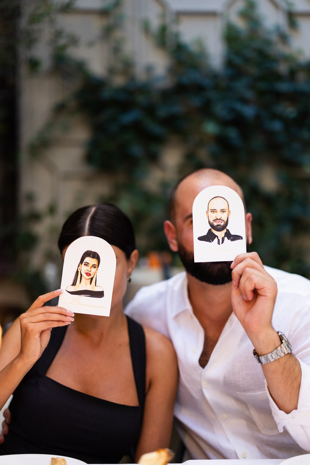 Wedding Seatings Cards. InnaIllustrator