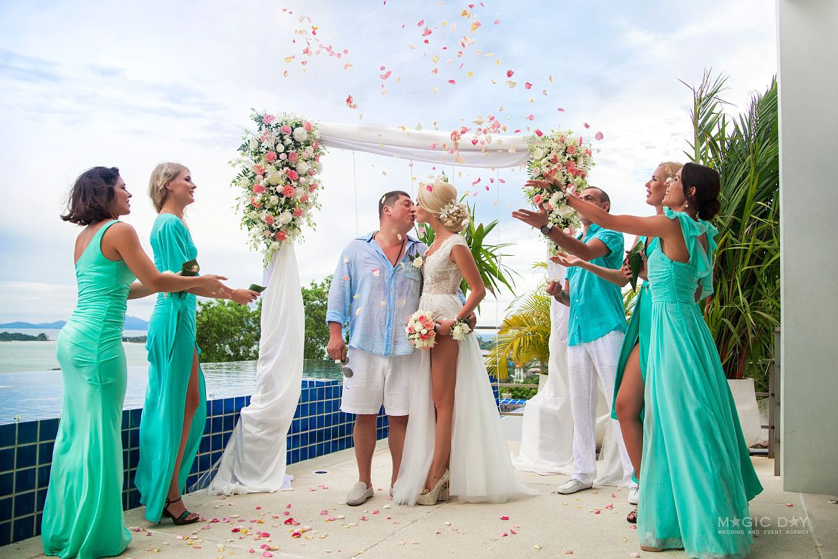 Weddings at the Villa. Wedding on Koh Samui, Thailand