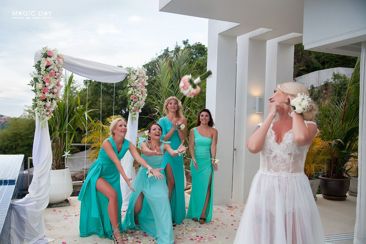Weddings at the Villa. Wedding on Koh Samui, Thailand