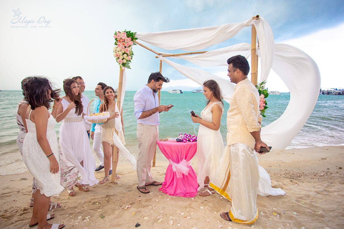 Weddings at the Villa. Wedding on Koh Samui, Thailand