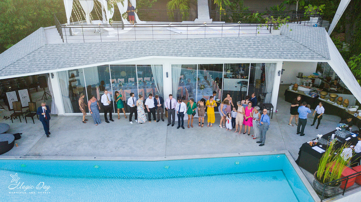 Weddings at the Villa. Wedding on Koh Samui, Thailand