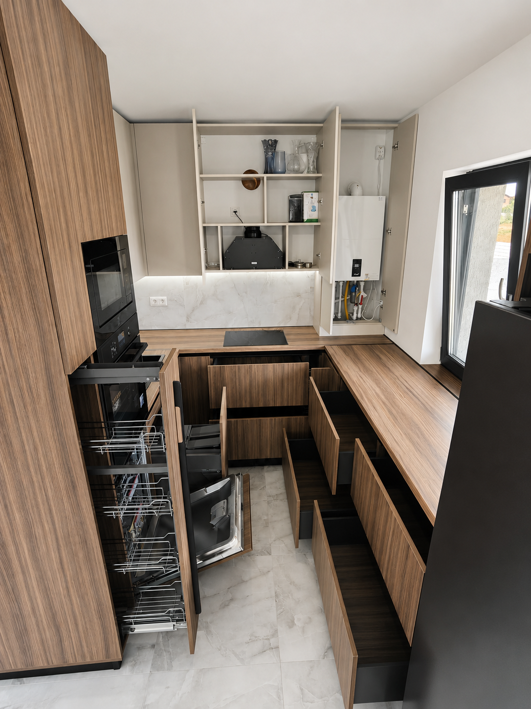 Bucatarie. Furniture Alexandru Turcu