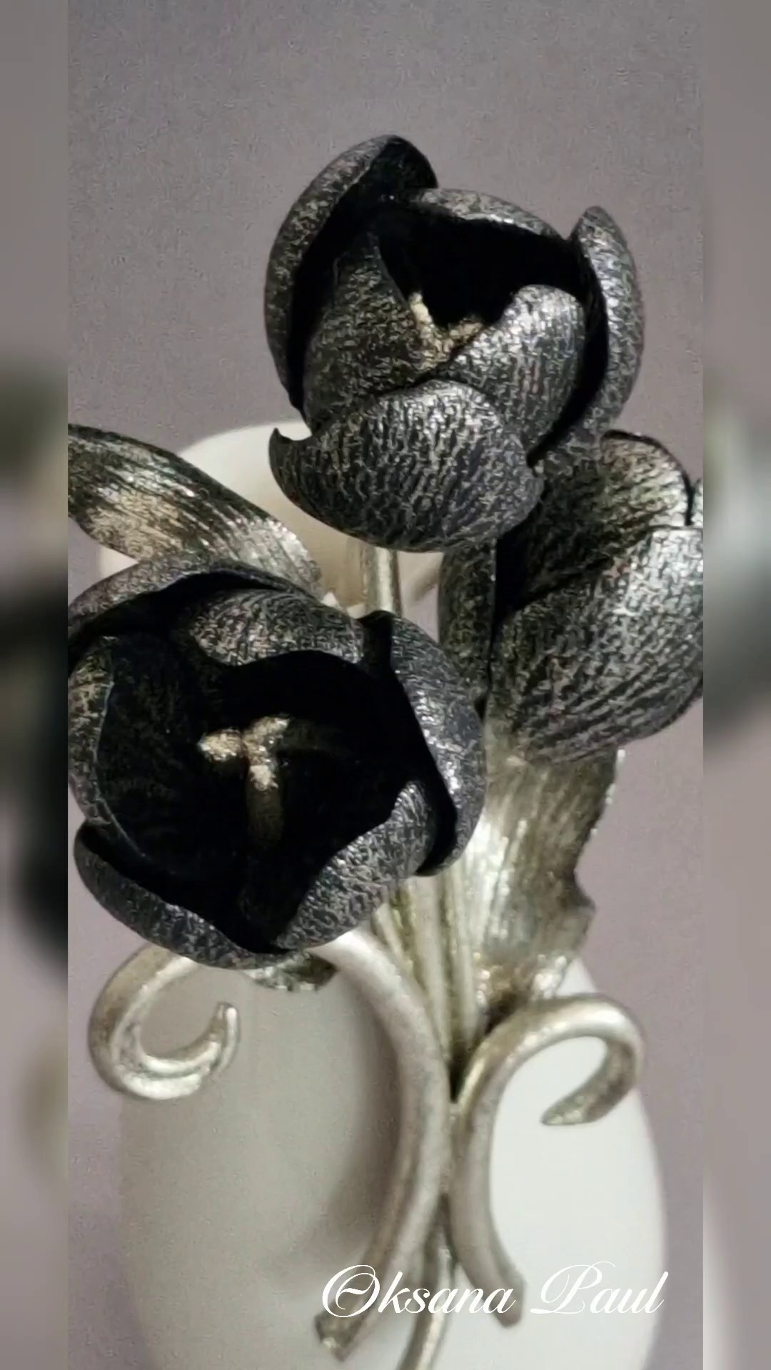 Магия чёрного / Magie des Schwarztons ➜. Oksana Paul-Gardinen-Design Oksana Paul ✧ Art of Gardinen & Textile Design ✧ Polymer Clay Art & Handmade Creatures