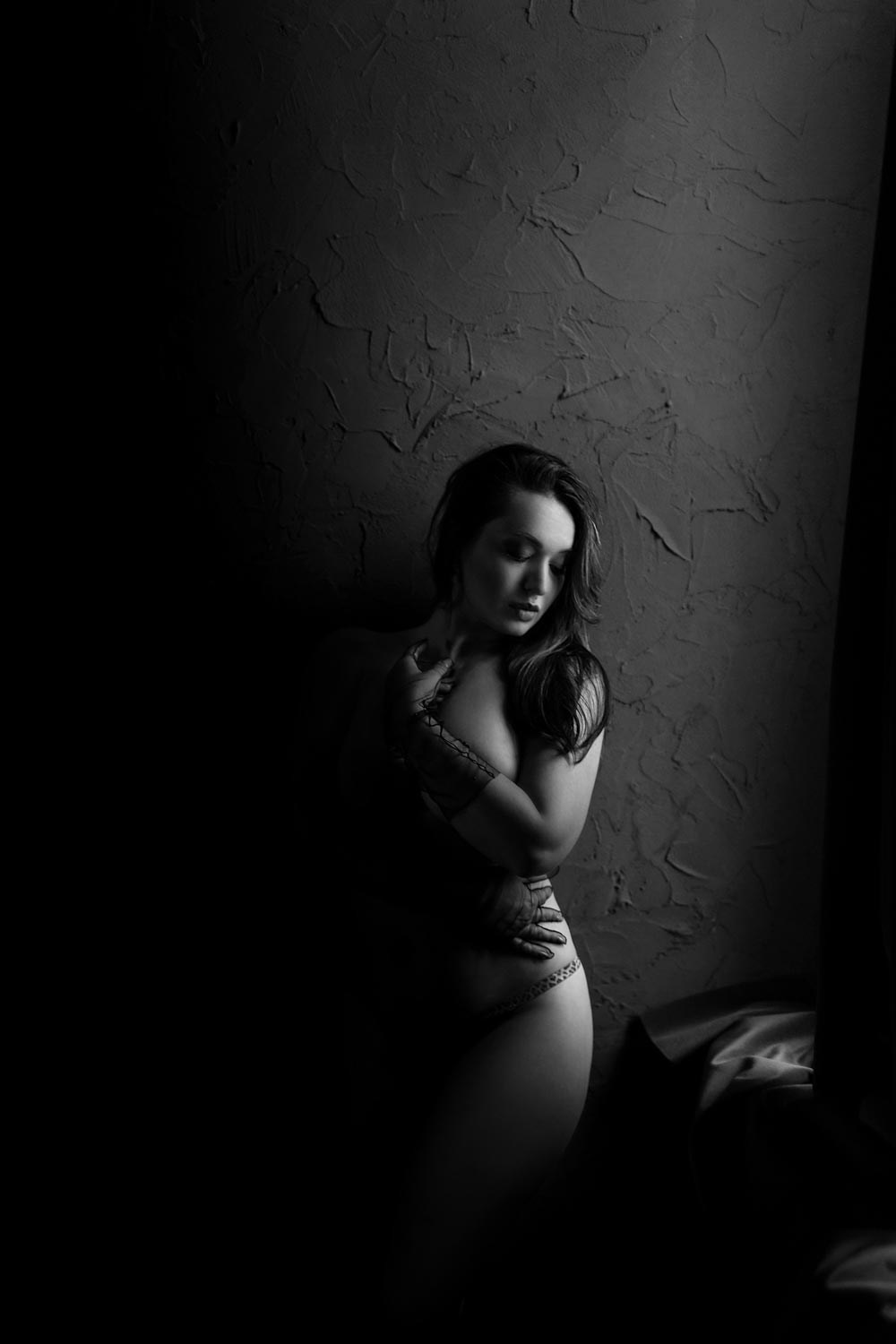 Ania. Sensualna w studio. Fotograf w Krakowie i Europie