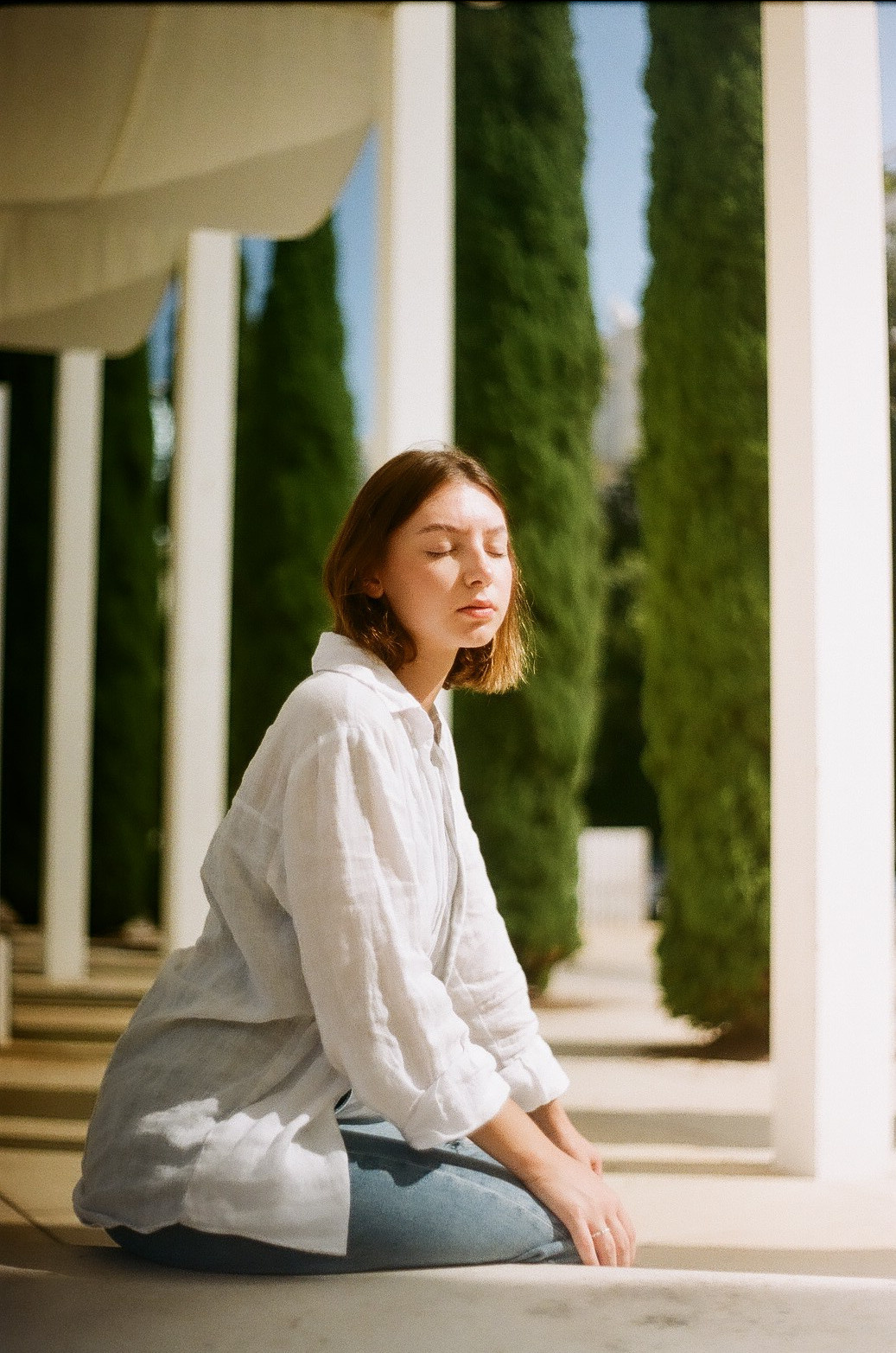 Лиза. Film portrait photographer