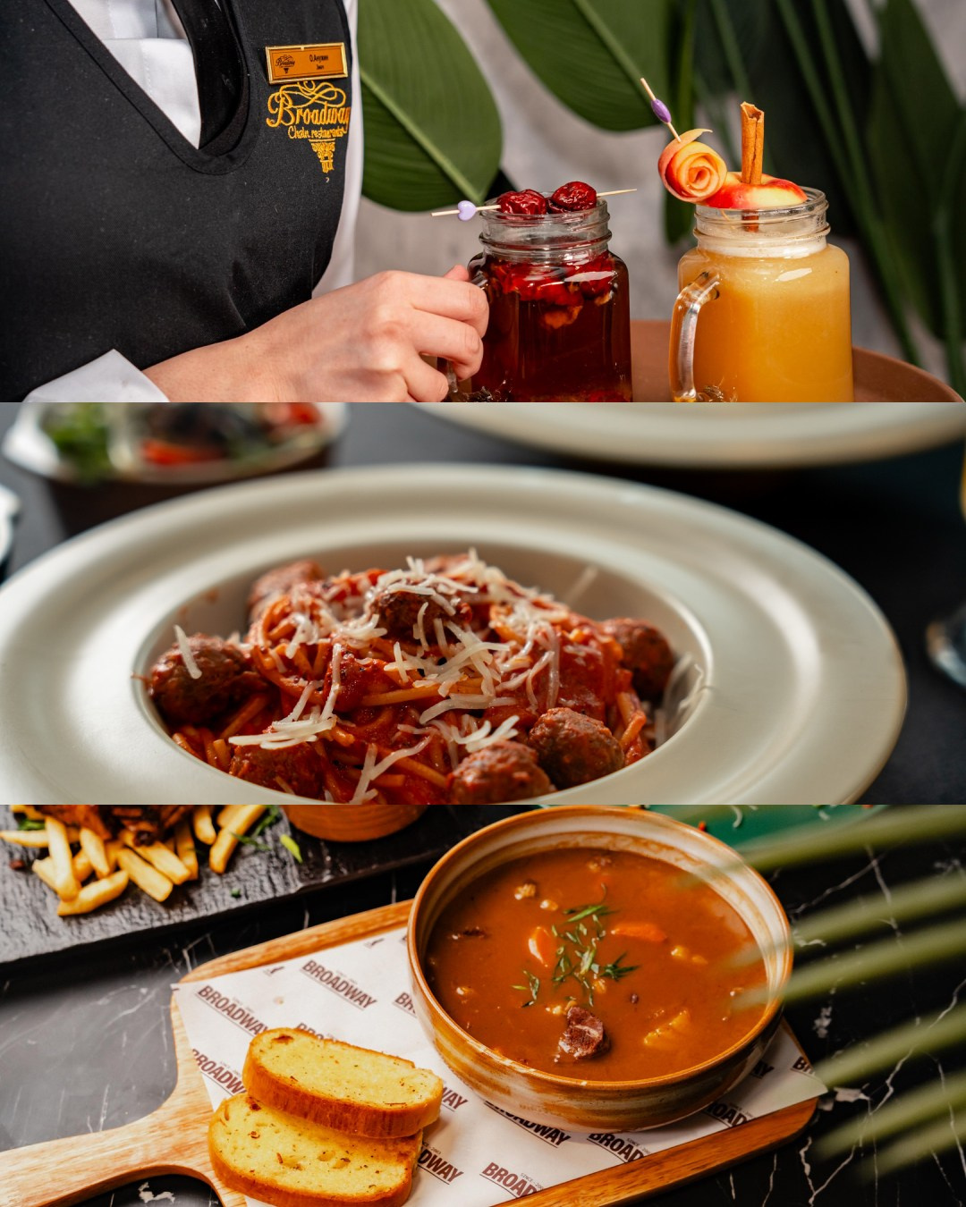 Chain Restaurant Photoshoot & Ad for website. ODIX Creative