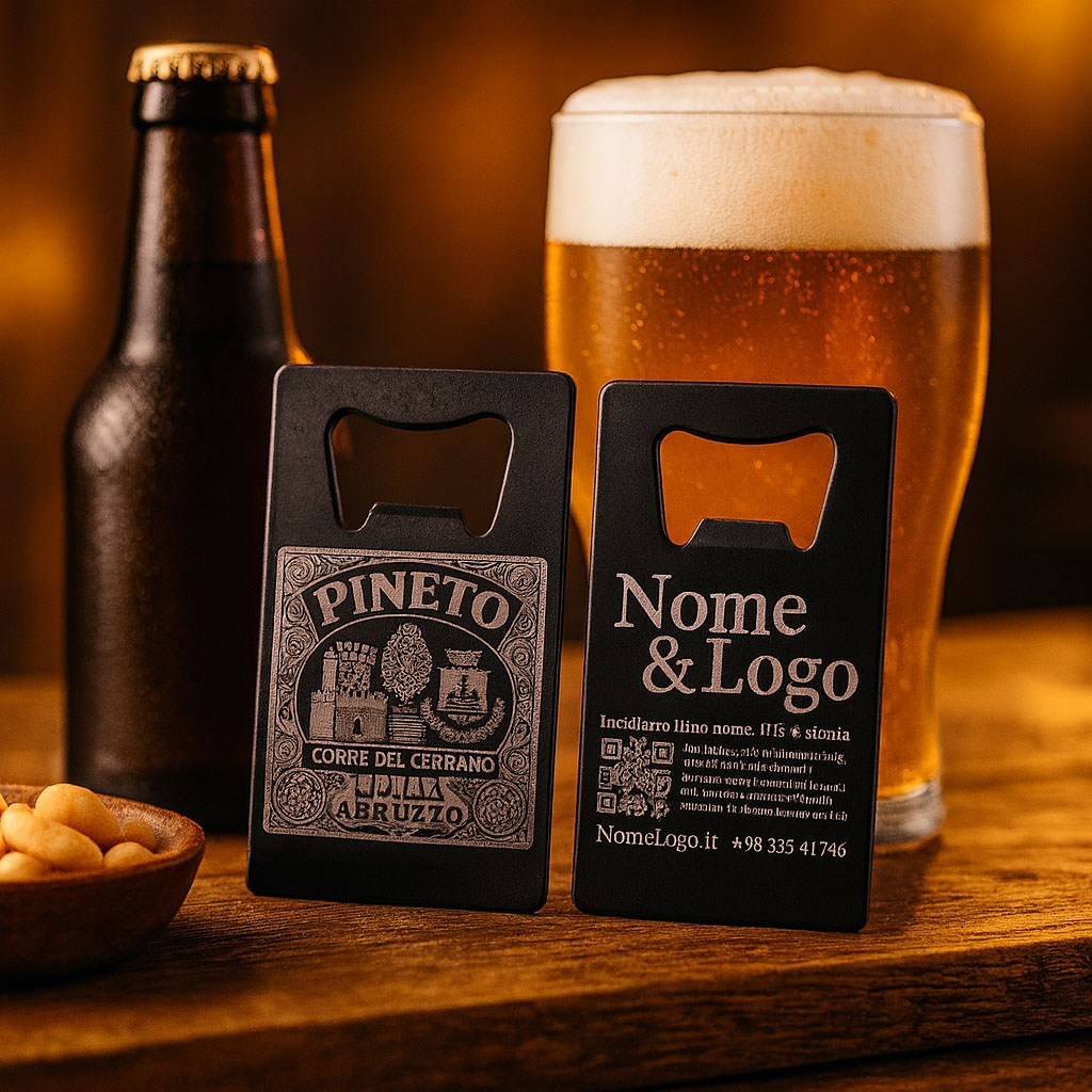 Incisione laser personalizzata per eventi e aziende in Abruzzo. Fotografo eventi e aziendale in Abruzzo — Valerio S. | VSFoto Pescara, Teramo, L’Aquila