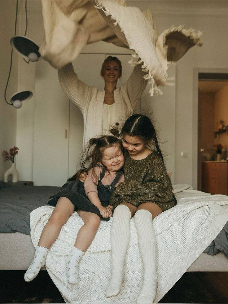 Чем заняться всей семьей на новогодней фотосессии дома: идеи от фотографа. Семейный фотограф Лейпциг, Германия