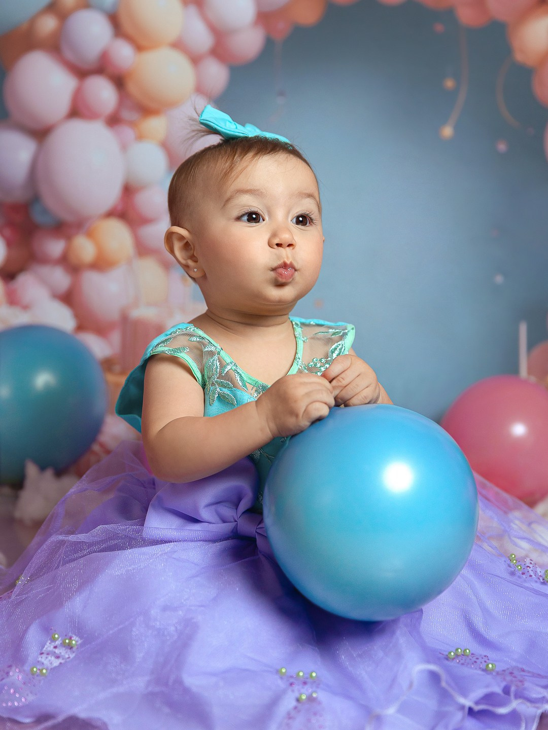 Ensaio infantil em estudio