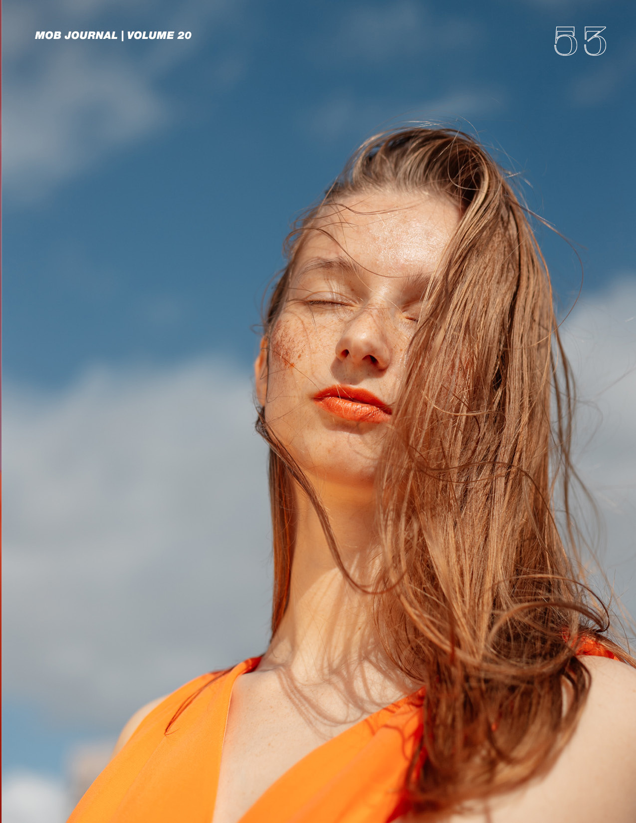 Mob Magazine December 2021. Portrait and graduation photographer Marina Simanava