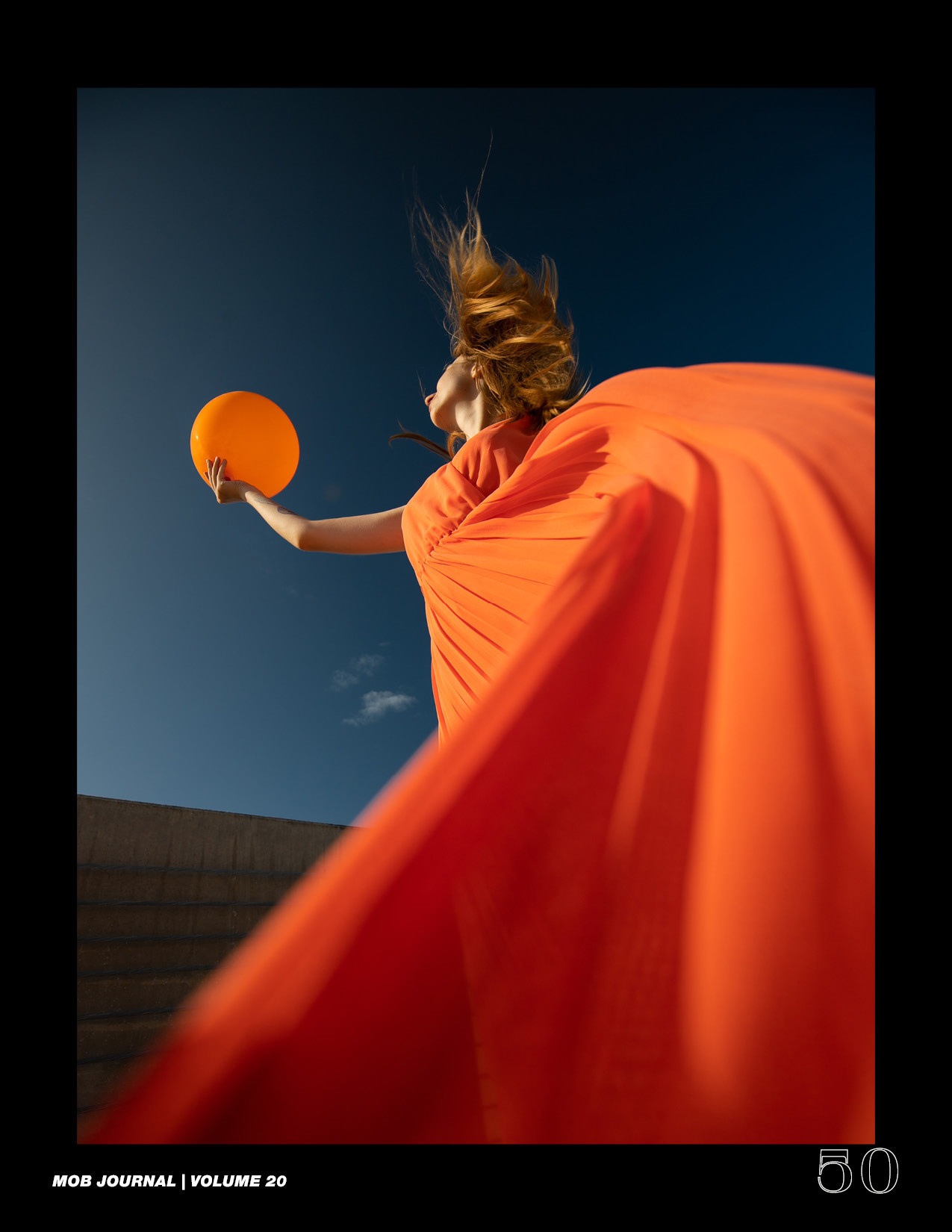 Mob Magazine December 2021. Portrait and graduation photographer Marina Simanava