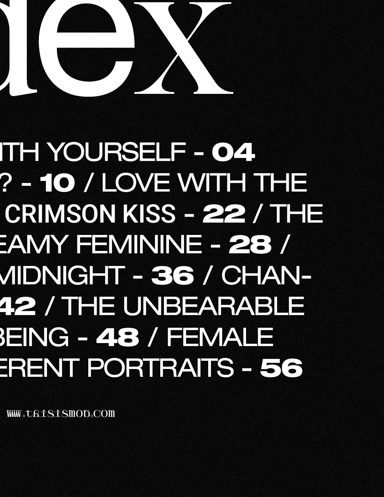 Mob Magazine December 2021. Portrait and graduation photographer Marina Simanava