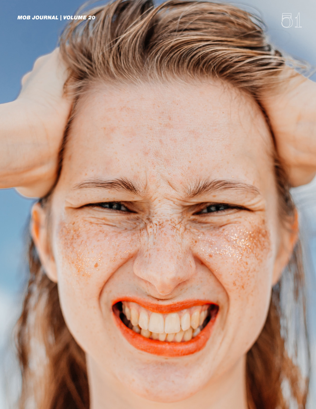 Mob Magazine December 2021. Portrait and graduation photographer Marina Simanava