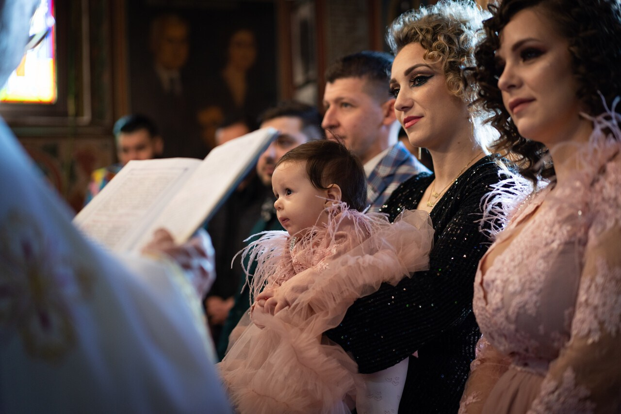 Fotografii botez Rebeca Georgiana. Fotograf Alin Stefan