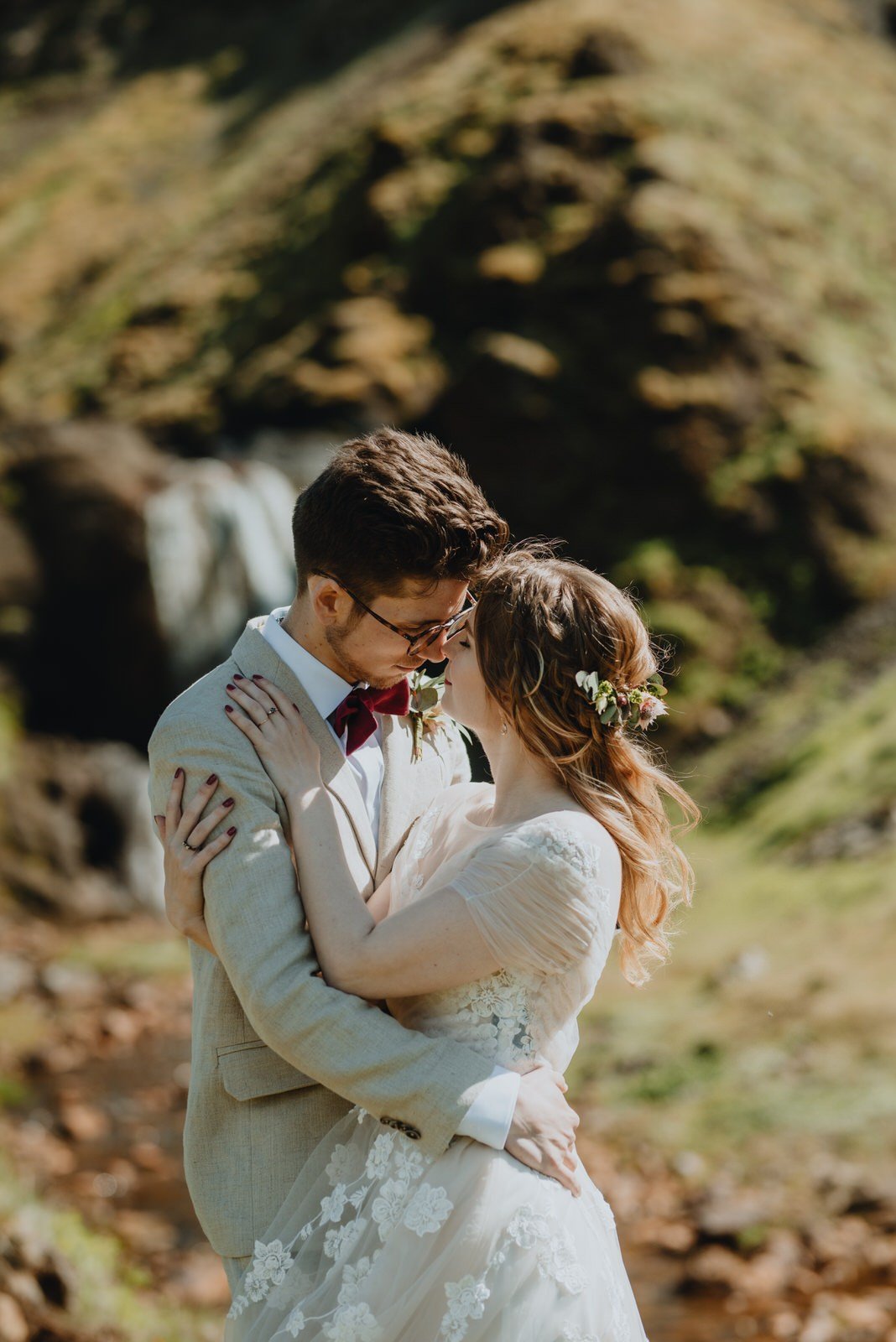 Alina and Grettar. Michalina Dzianach Wedding Photographer Iceland