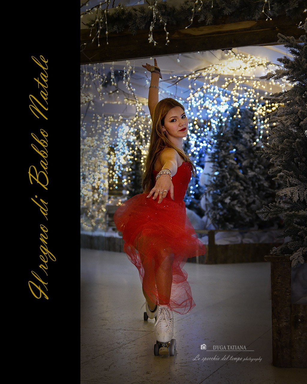 Mini sessioni «Cartolina di Natale». Lo specchio del tempo photography