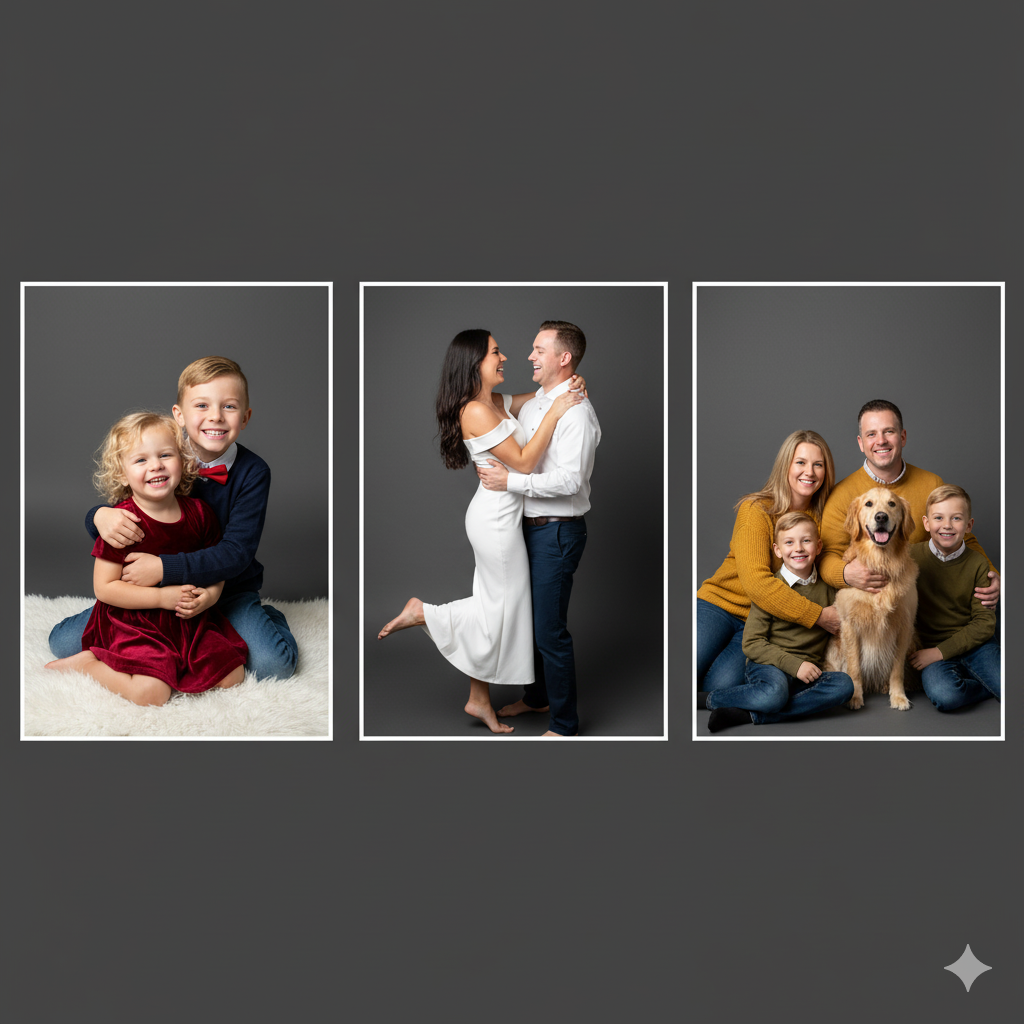 Colores y Vestuario para Sesión de Fotos en Estudio | Guía Rainbox Estudio. Rainbox Estudio de Fotografía