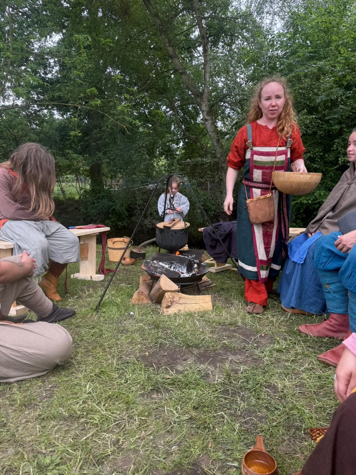 Фестиваль «Нойштадт» 2024 — клуб Нортман, реконструкция викингов в Германии. КРиС «Нортман»